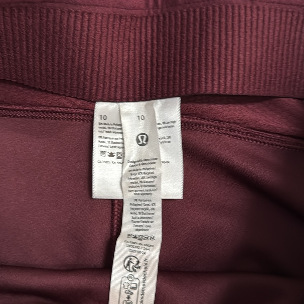 NWT Ribbed Softstreme Flared Pant (Regular) - Garnet - Picture 9 of 11